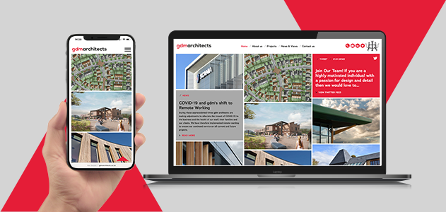 Fabrick deliver new website for gdm architects