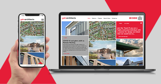 Fabrick deliver new website for gdm architects