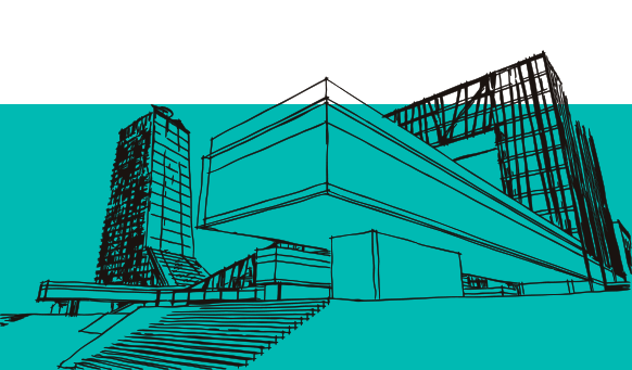 Various buildings depicting different architectural styles of buildings