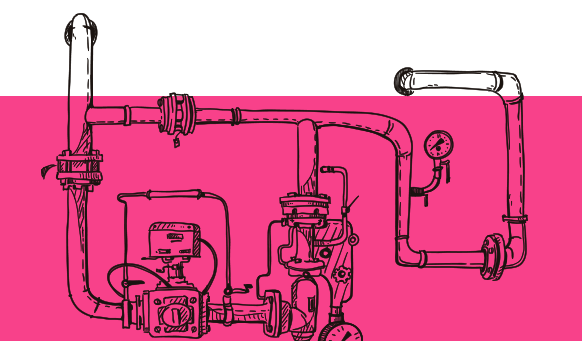 Image of electrical, mechanical and plumbing systems to depict the building services market sector